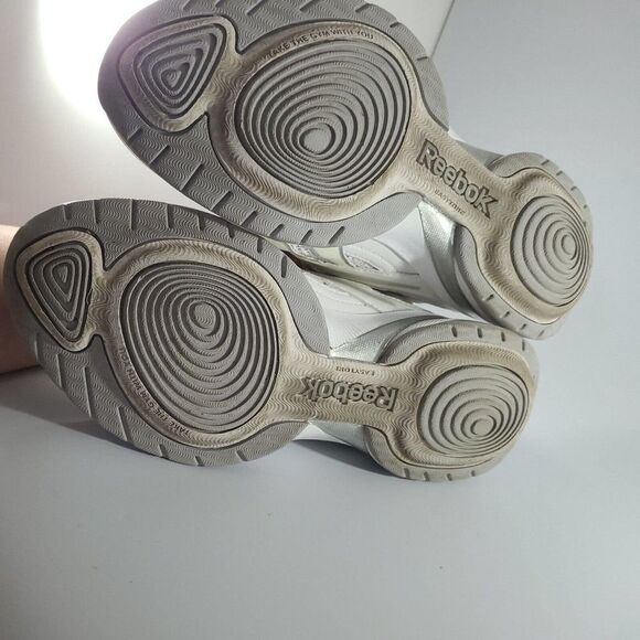 Reebok Womens Easytone PVN610 11-J17101 White Lace Up Running Shoes Size US 7 - Picture 9 of 12